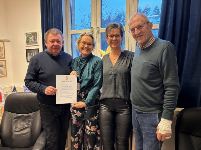 Årets julegave til Frivillighetens hus